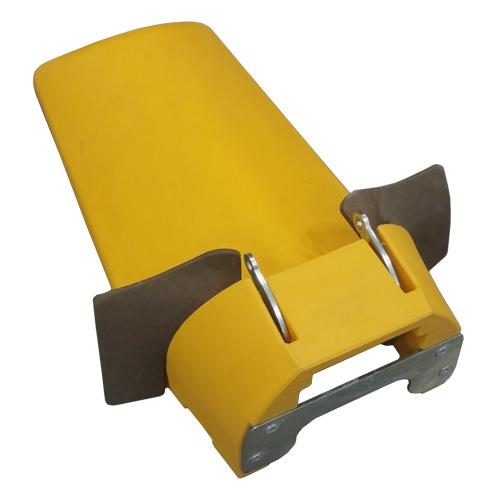 Poly Center Hood Yellow 22 Inch Spacing