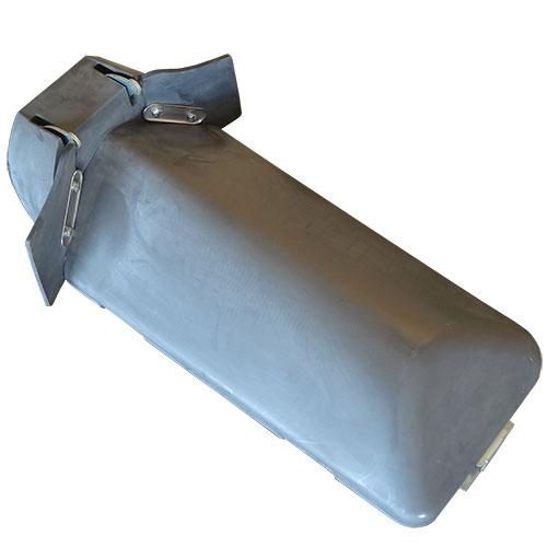 Poly Center Hood Grey 22 Inch Spacing