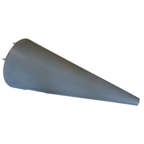 Poly Center Snout Gray 22 Inch Spacing