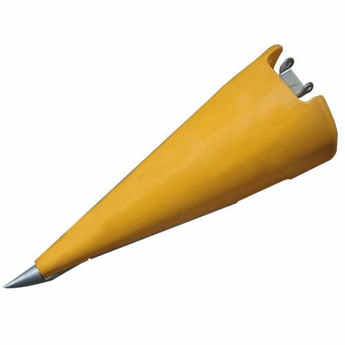 Poly Fender Snout Right Hand CLAAS Yellow 20 and 22 Inch