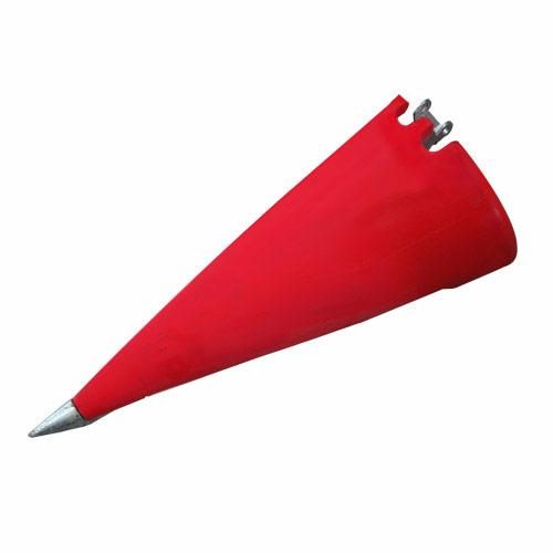Poly Fender Snout Right Hand 20 inch and 22 inch Spacing Red