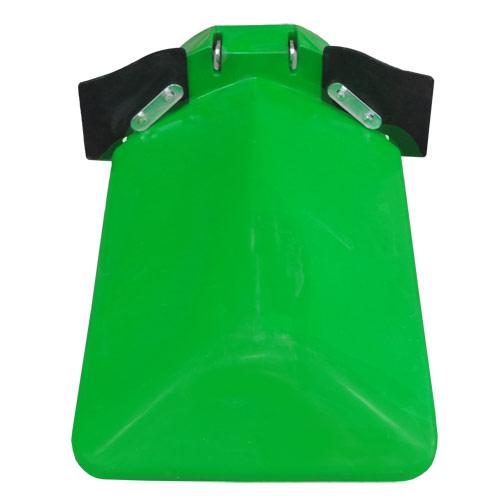 Poly Wing Hood Right Hand Folding Green 30 Inch Spacing