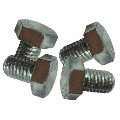 Hex Bolt, M8 x 12mm 1.25 Pitch, Package of 4