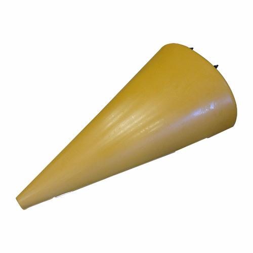 Poly Center Snout CLAAS Yellow 38 Inch Spacing