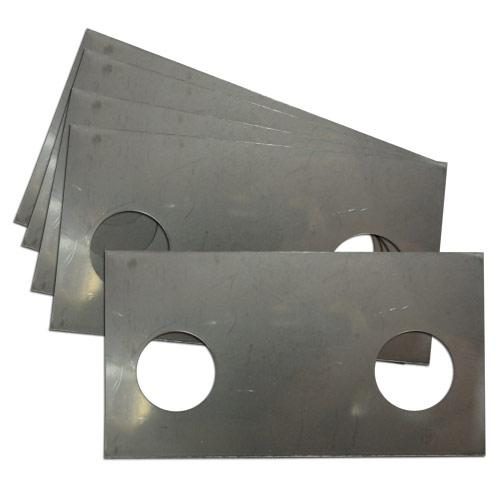 Spacer, 80.25mm x 43.25mm x .5mm, Package of 5