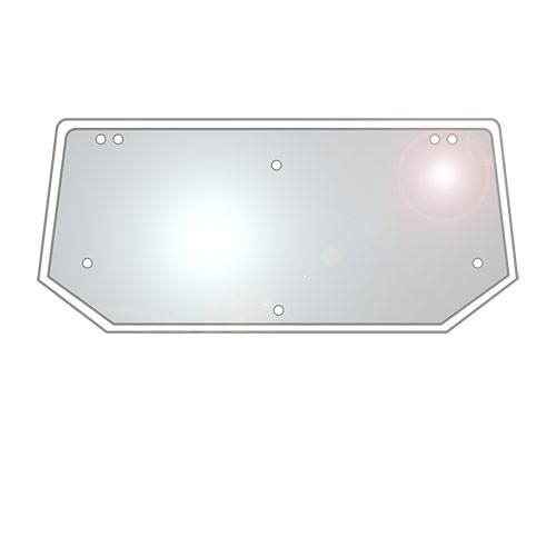 Glass, Rear, Upper