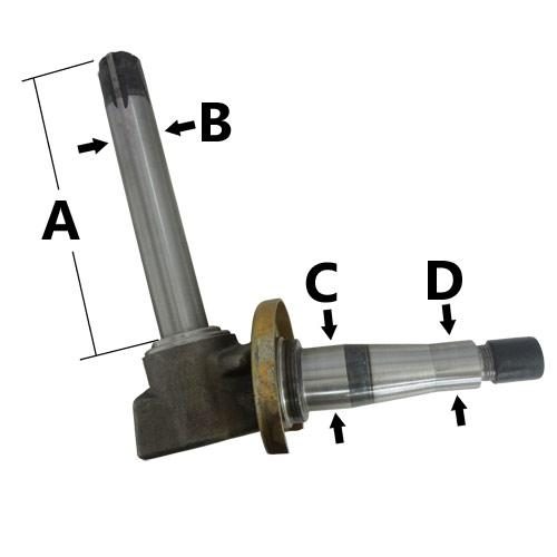 Spindle, Splined
