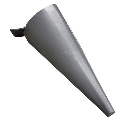 Complete Gray Lateral Left Fender Snout 30 Inch Spacing