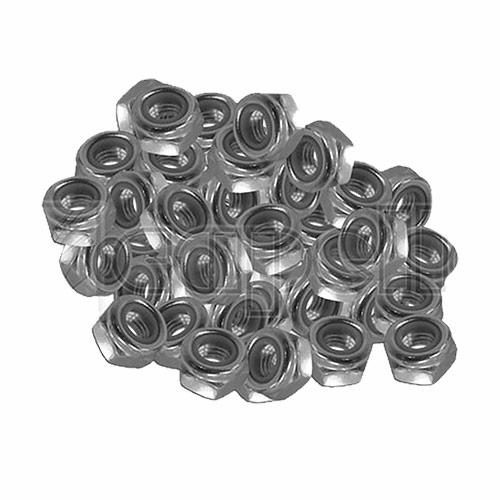 Nylock Nut, M12 1.75 Pitch, Package of 5