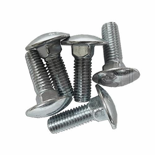 Carriage Bolt, M12 x 60mm 1.75 Pitch, Package of 5