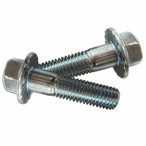 Serrated Flange Bolt, M12x45mm 1.75 Pitch, Package of 2