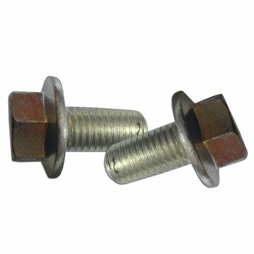 Serrated Flange Bolt, M12x25mm 1.75 Pitch, Package of 2