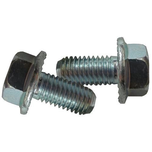 Serrated Flange Bolt, M10x20mm 1.5 Pitch, Package of 2