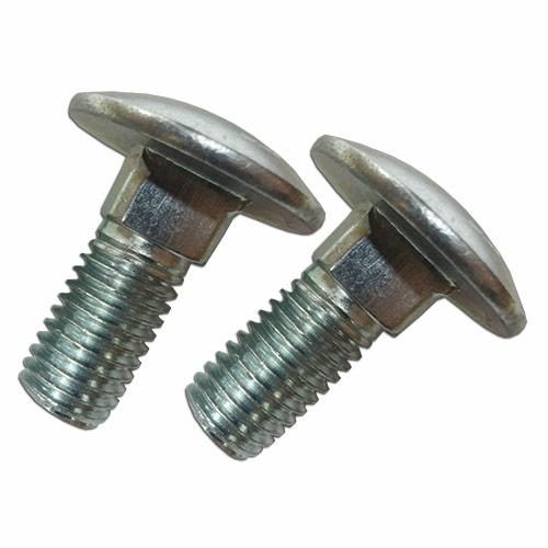 Carriage Bolt, M12 x 30mm 1.75 Pitch, Package of 2