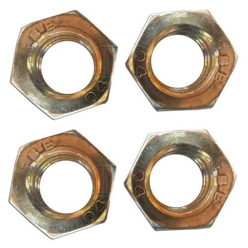 Hex Nut, M12 1.75 Pitch, Package of 4