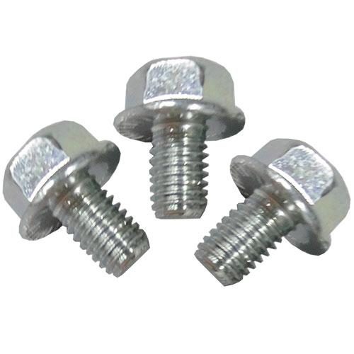 Serrated Flange Bolt, Pack of 3
